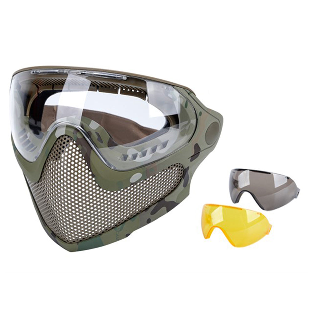 Tactical Pilot Mask (Steel mesh version)