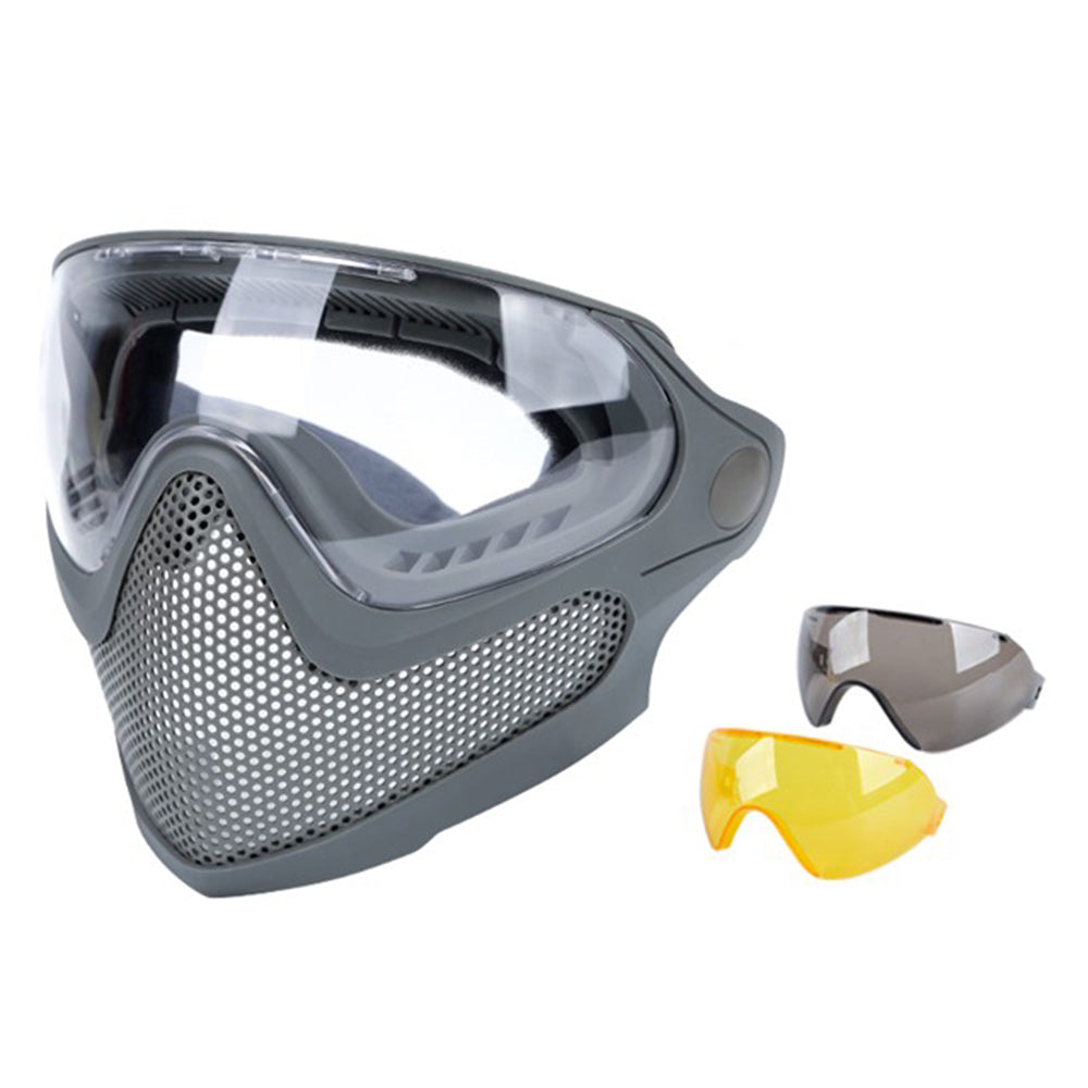 Tactical Pilot Mask (Steel mesh version)