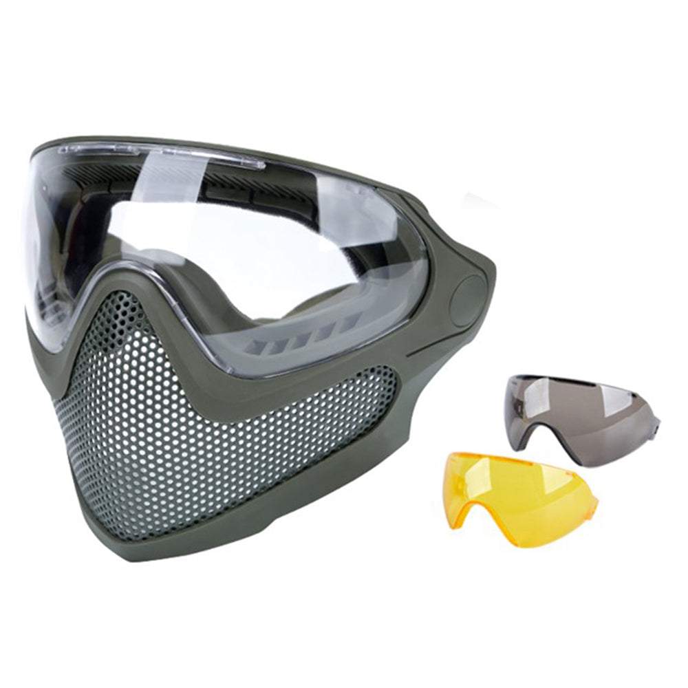 Tactical Pilot Mask (Steel mesh version)